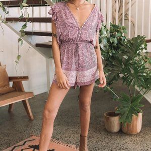 Spell & The Gypsy Dahlia Playsuit/Romper L